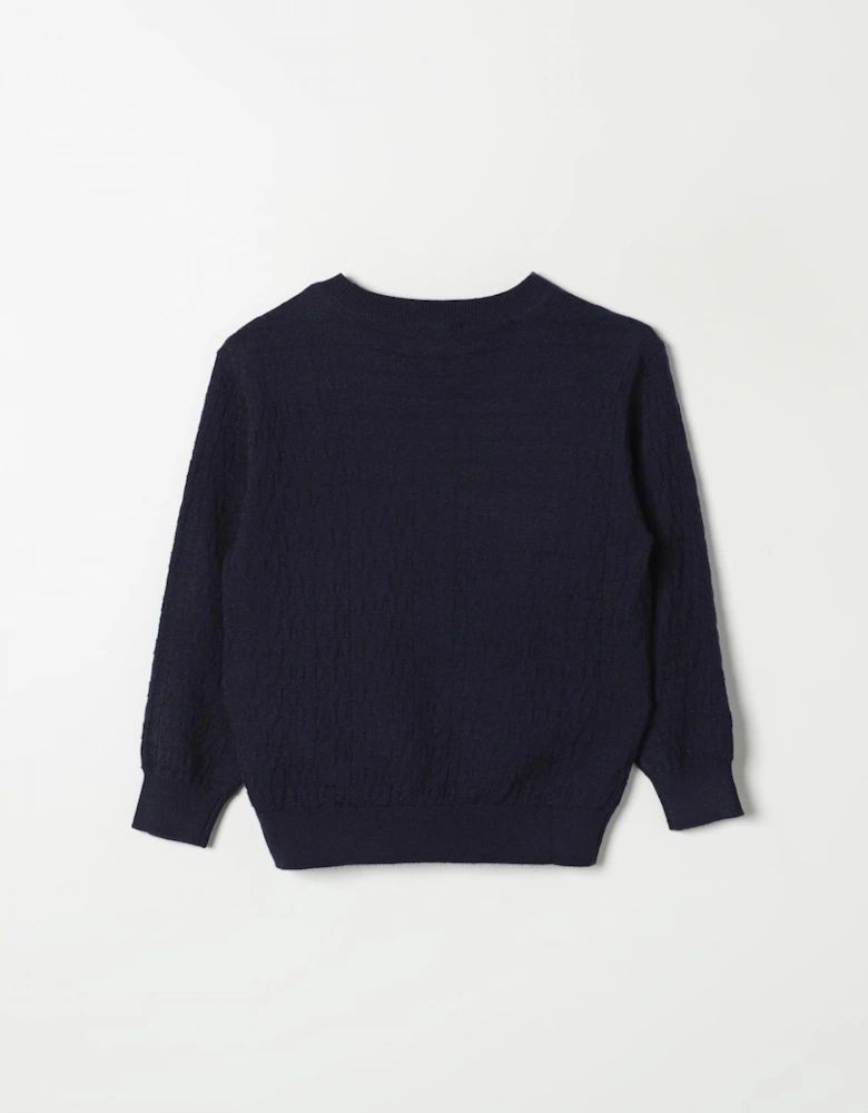 Textured Merino Wool Knit Sweater