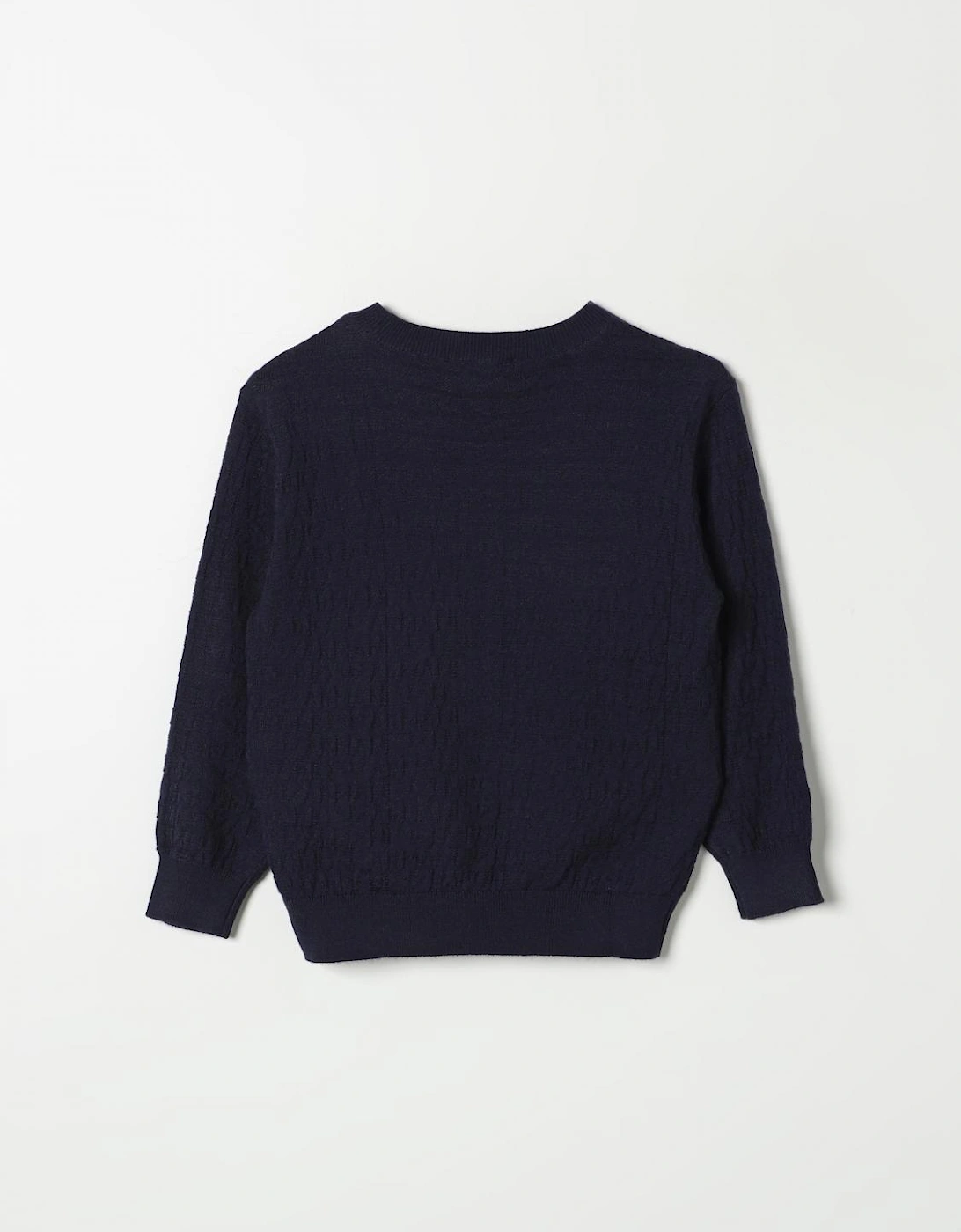 Textured Merino Wool Knit Sweater