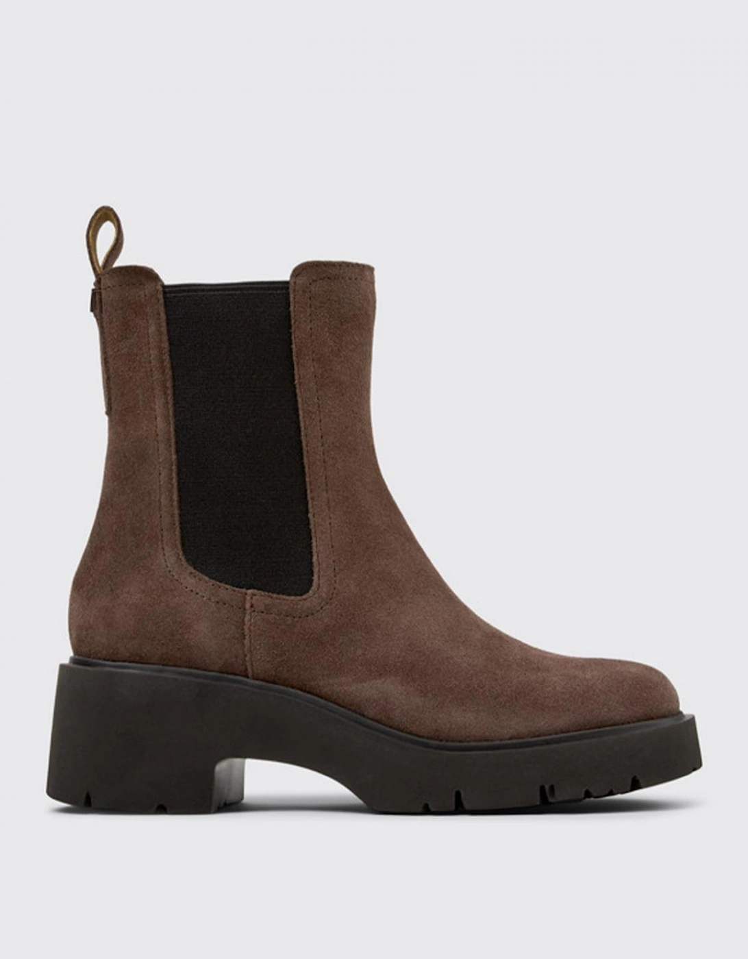 Ankle Boots with Elastic Panels and Platform Sole, 5 of 4