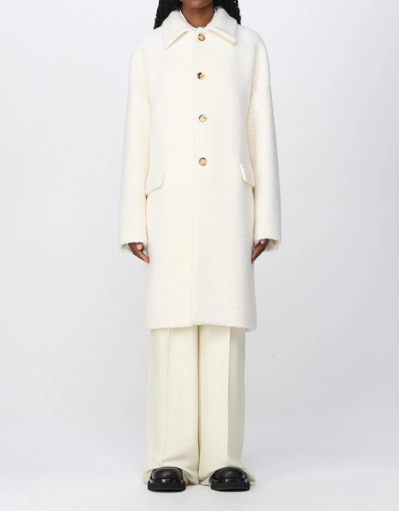 Oversized Wool Coat Double Breasted