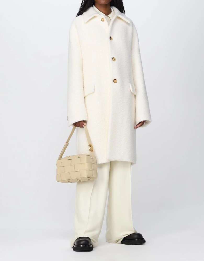 Oversized Wool Coat Double Breasted