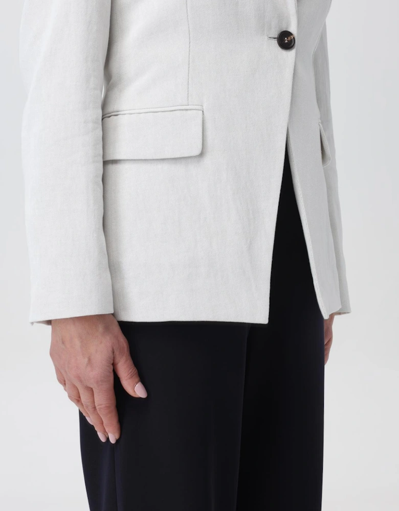 Linen Blazer Jacket