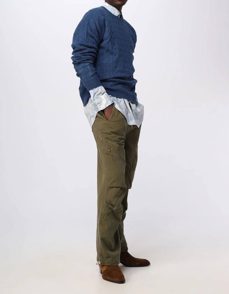 Cable Knit Cashmere Sweater