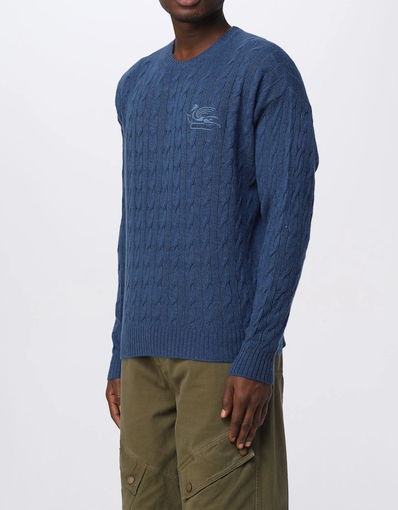 Cable Knit Cashmere Sweater
