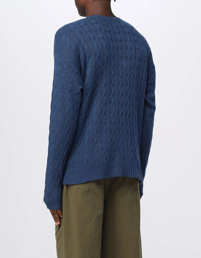 Cable Knit Cashmere Sweater