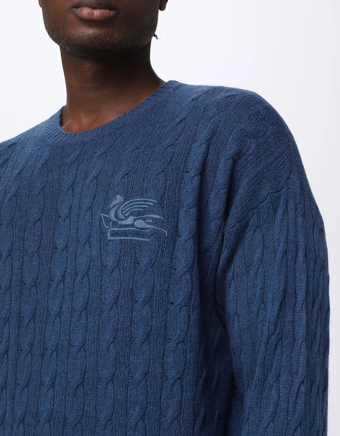 Cable Knit Cashmere Sweater
