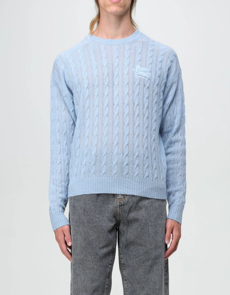 Cable Knit Cashmere Sweater