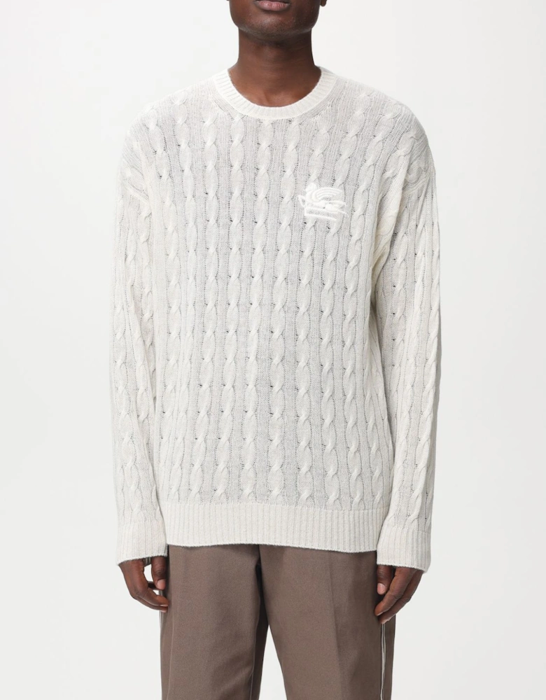 Cable Knit Cashmere Sweater