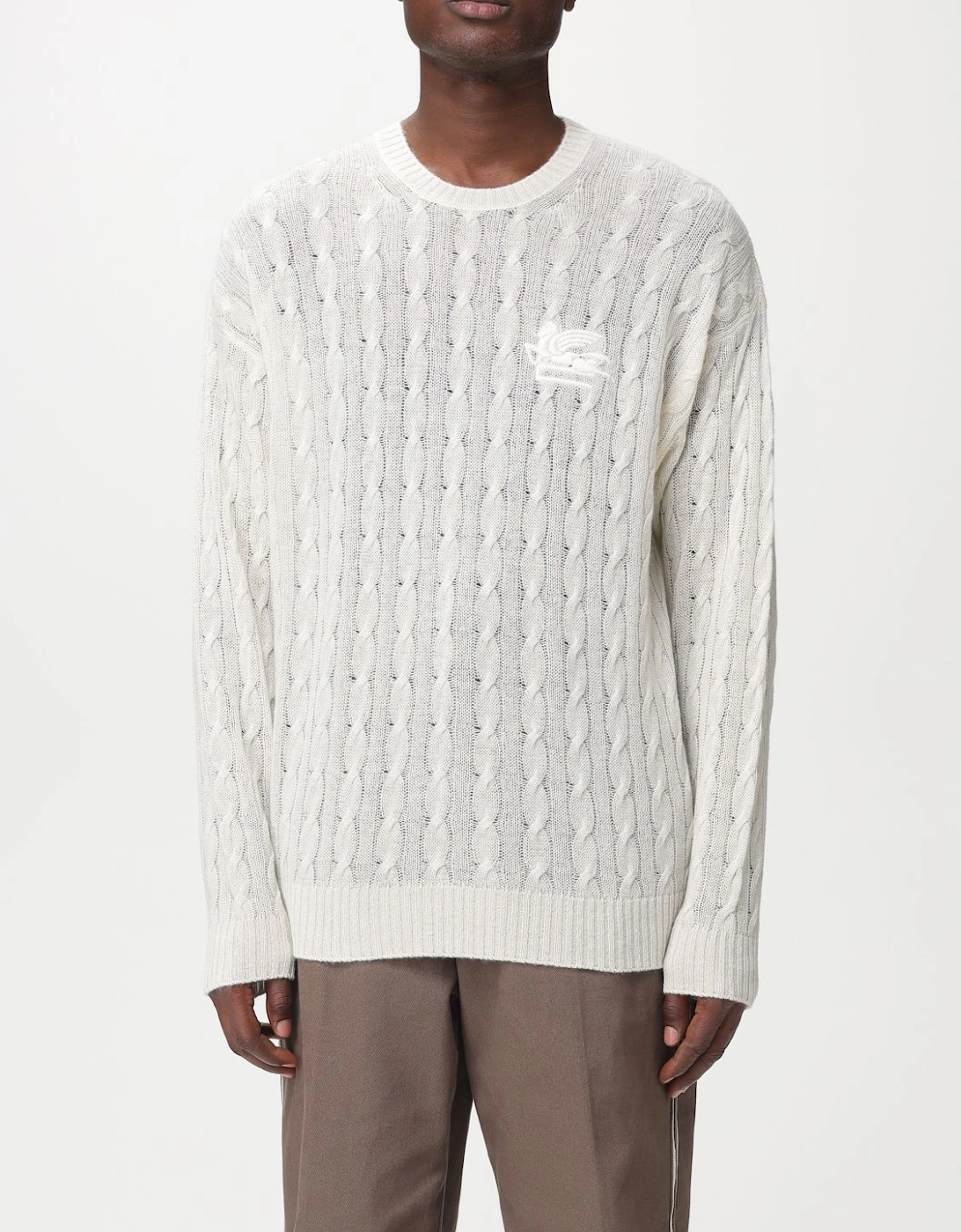Cable Knit Cashmere Sweater