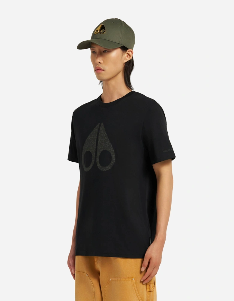 Chamblee Leaf Mens T-Shirt - Black 292