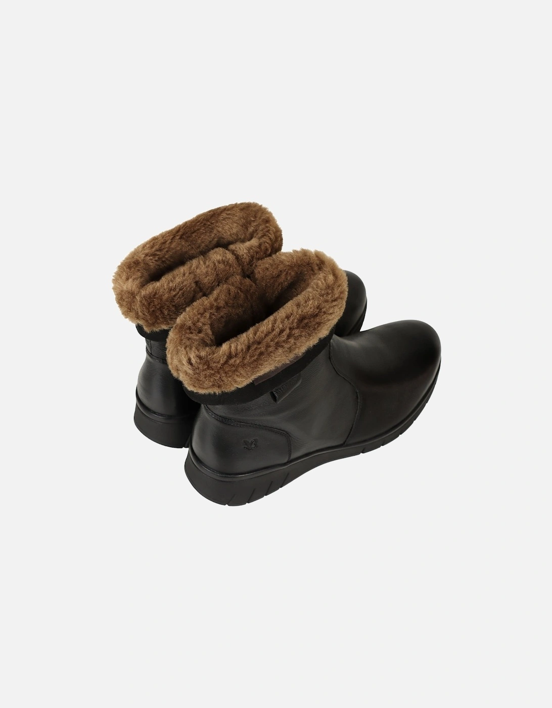 Bella Womens Warm Lined Ankle Boots