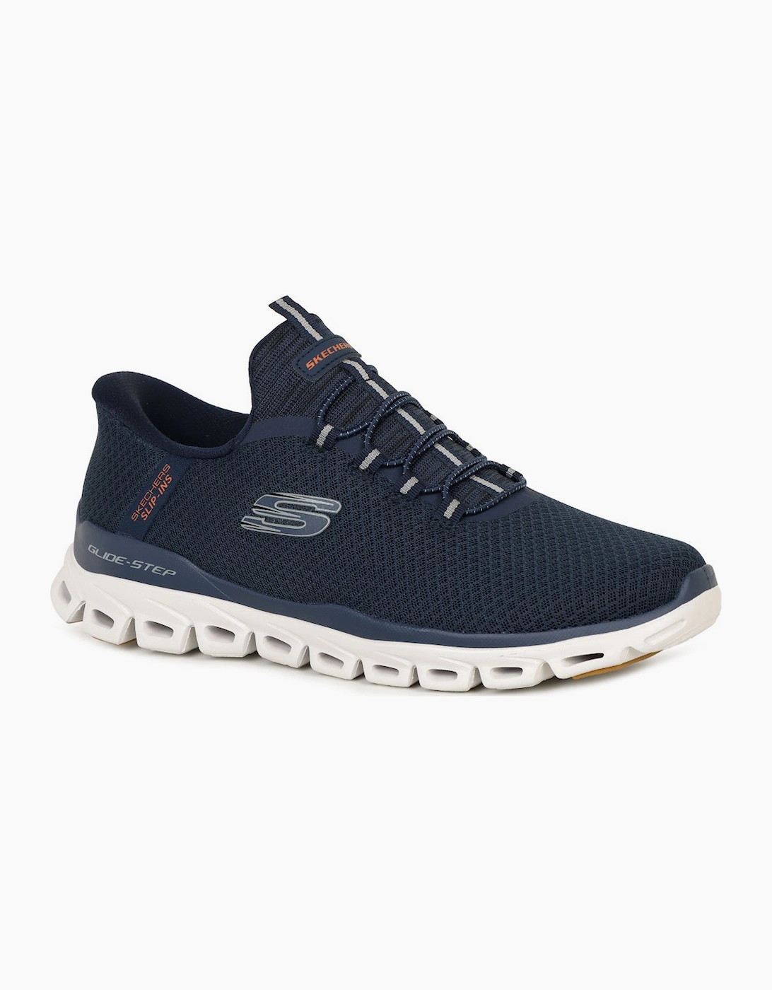 Skechers Men's Navy Slip In Glide Noxus Trainers - Size: 12