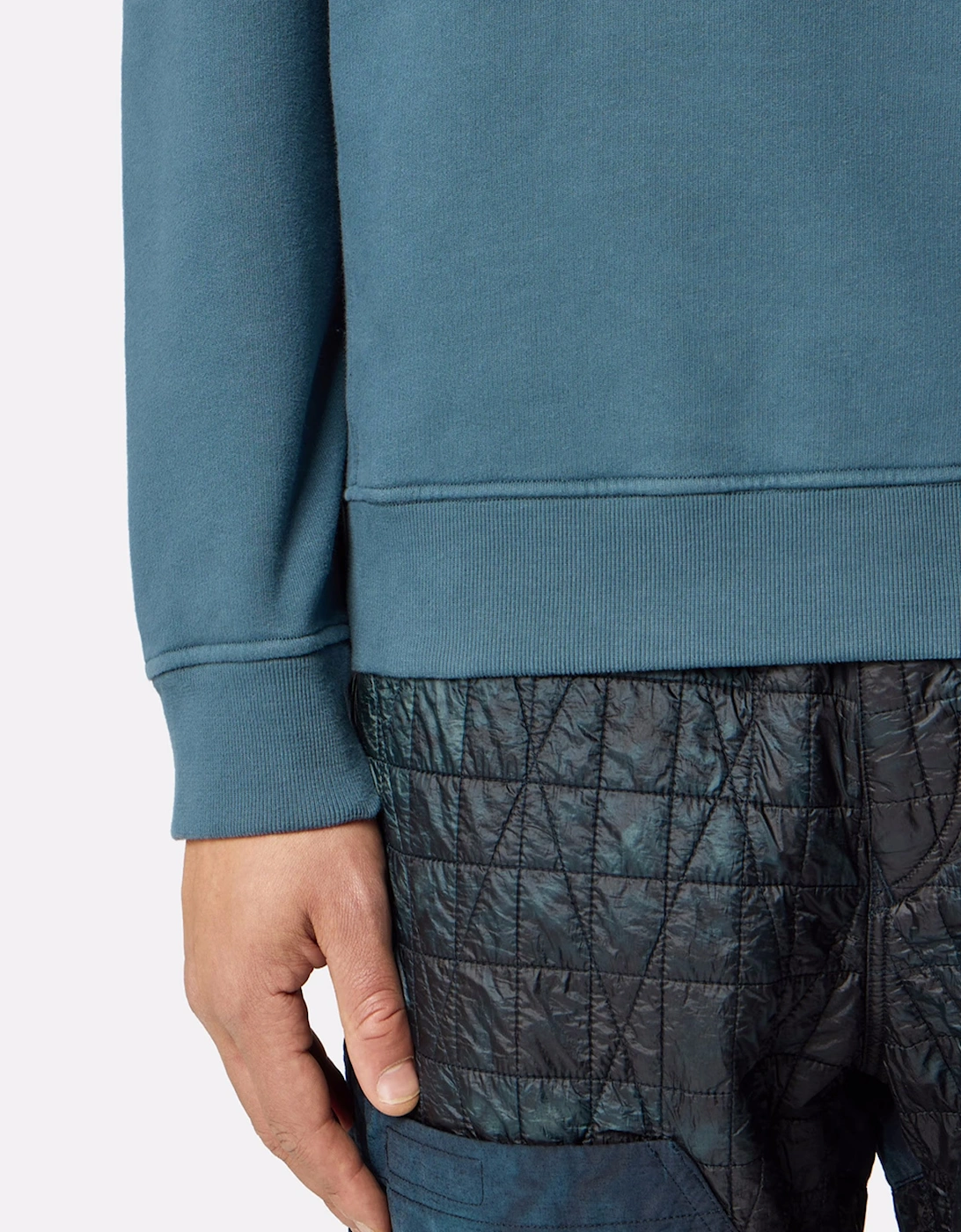 S0A20 Sweatshirt Petrol