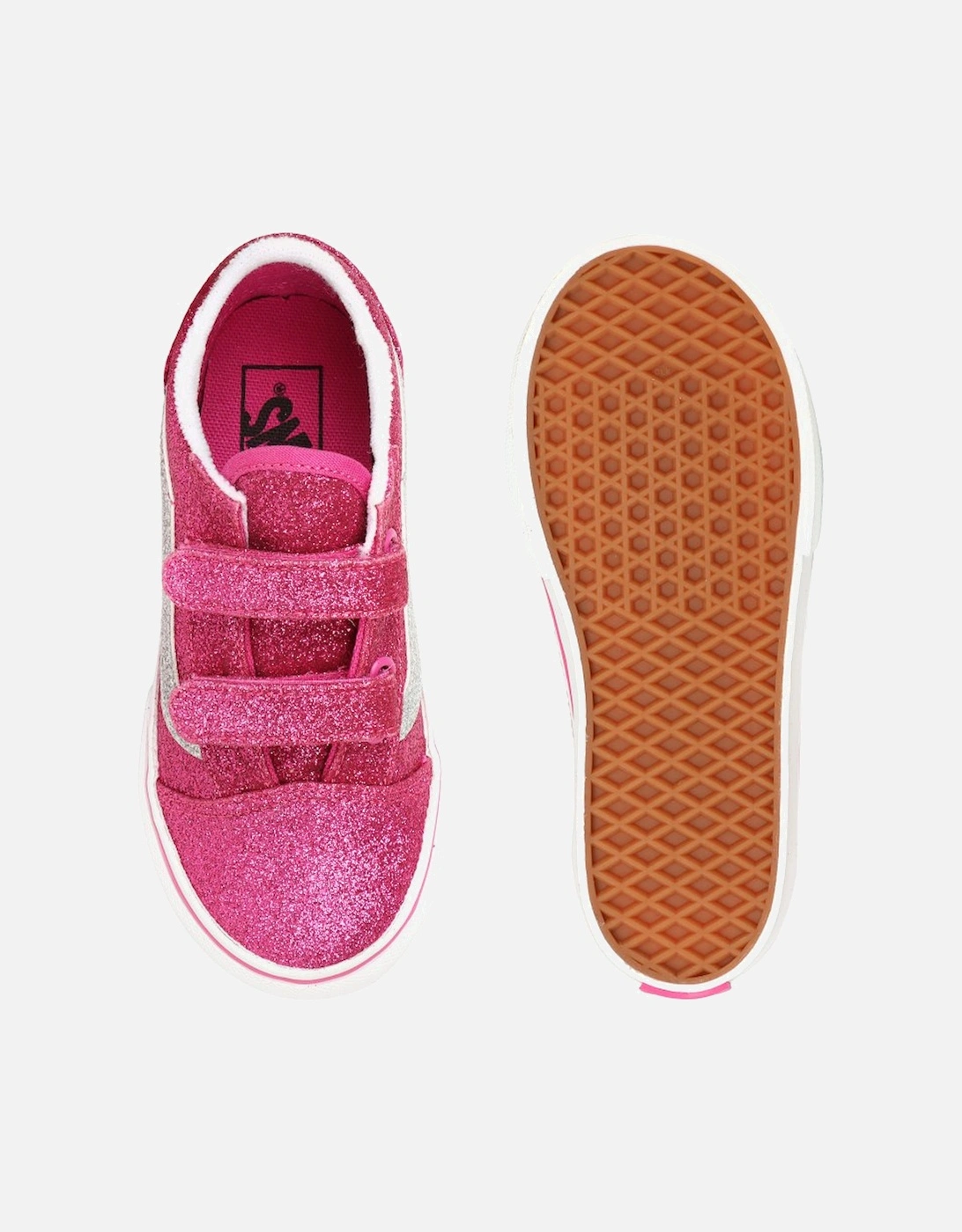 Old Skool V Tod Girls Infant Canvas Shoes