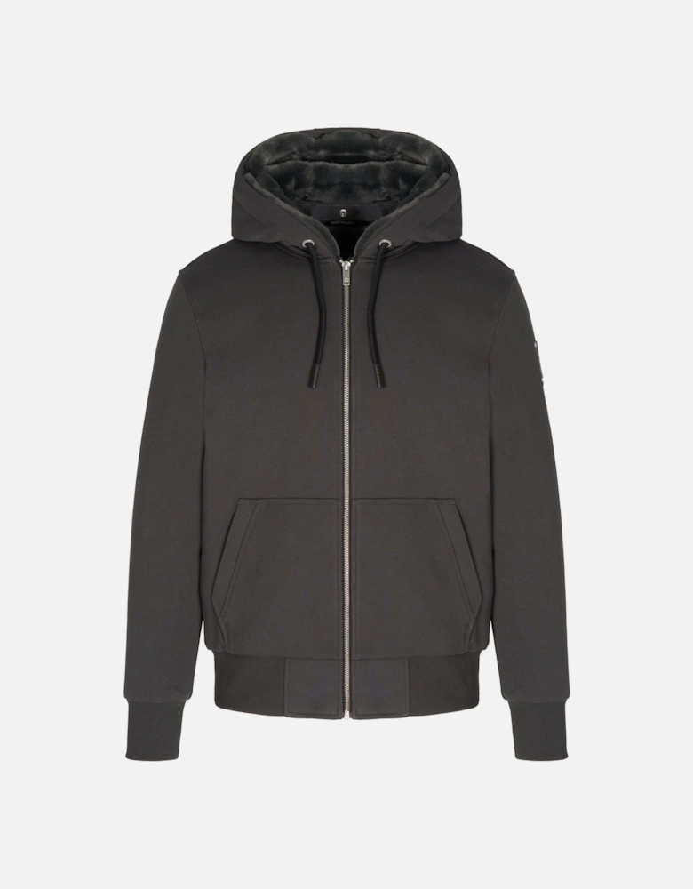 Classic Bunny Hooded Top Cement