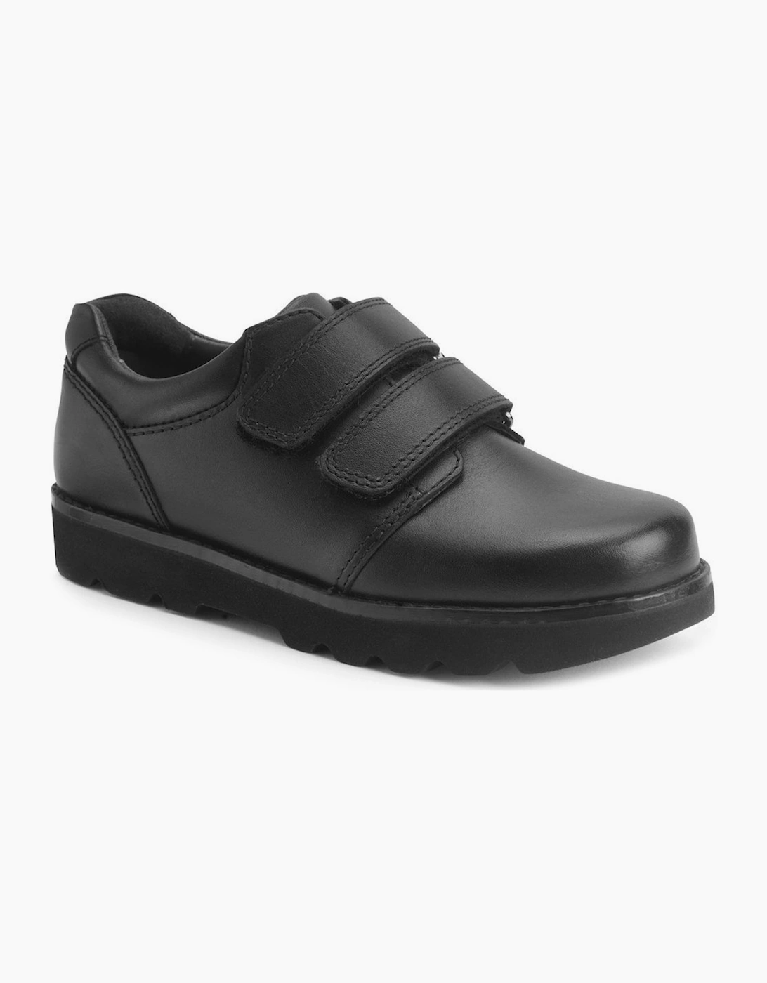 Start-Rite Boy's Parker Boys School Shoes - Black - Size: 12.5/G (Wide)