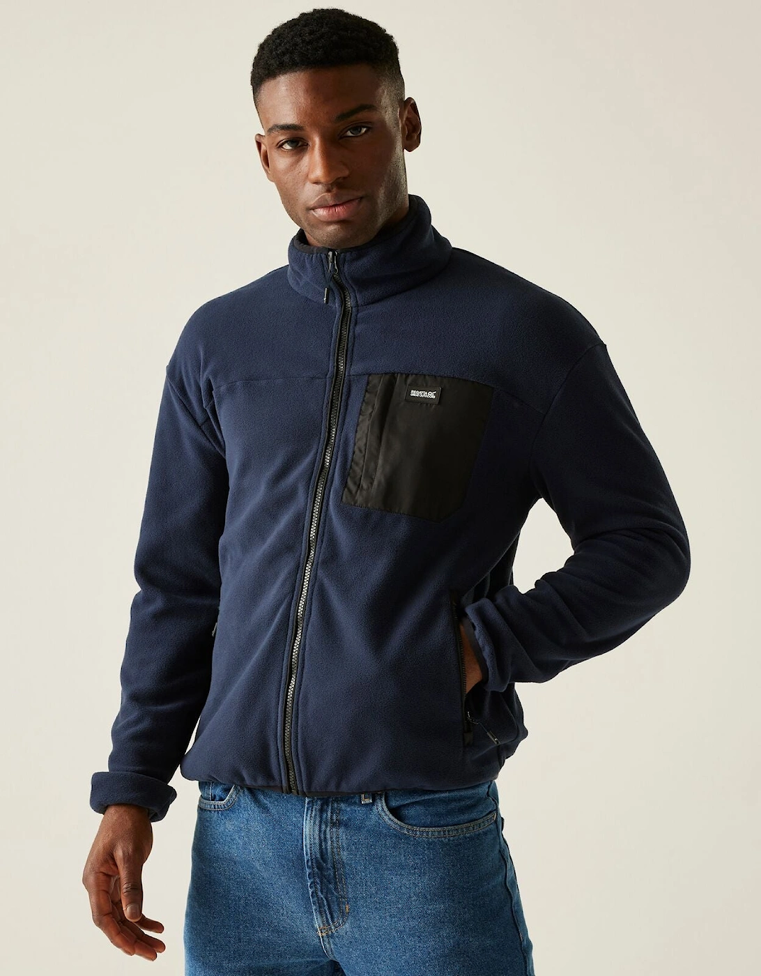 Mens Frankie Full Zip  Fleece Jacket