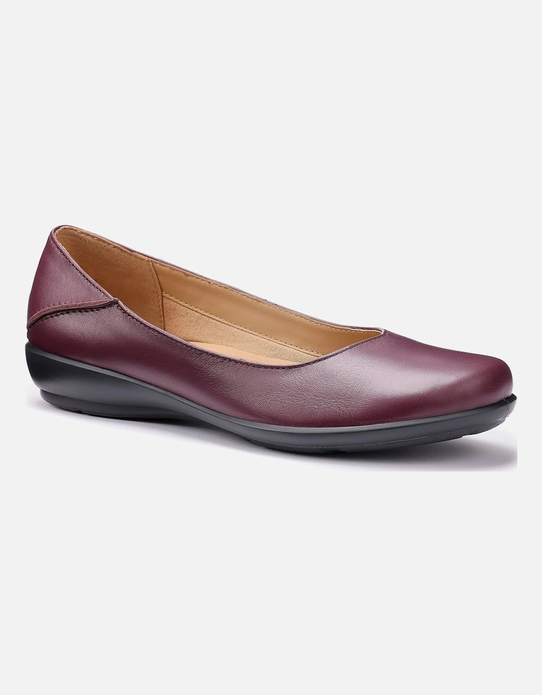 Birdie Womens Wide Ballet Pumps, 6 of 5