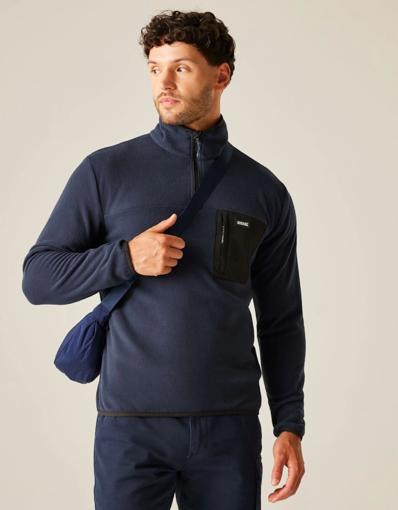 Mens Frankie Half Zip Pullover Fleece