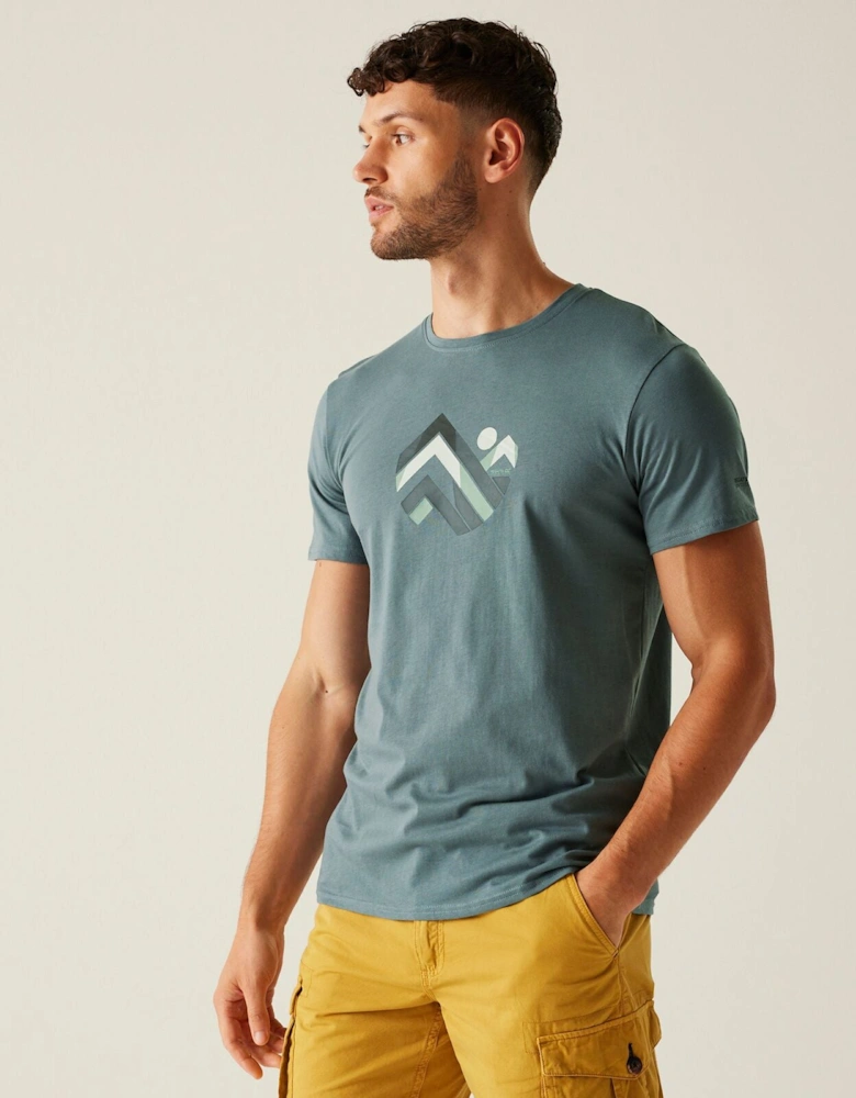 Mens Breezed V Short Sleeve T-Shirt