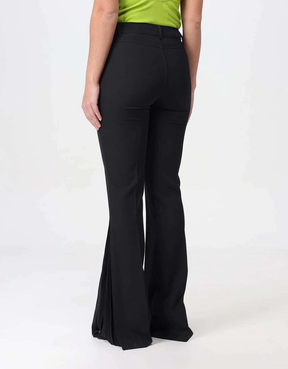 Wide Leg Trousers with Side Slits