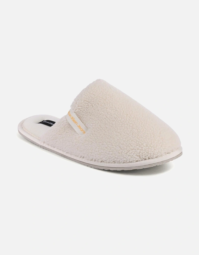 Shearling Slippers Cozy Indoor Footwear