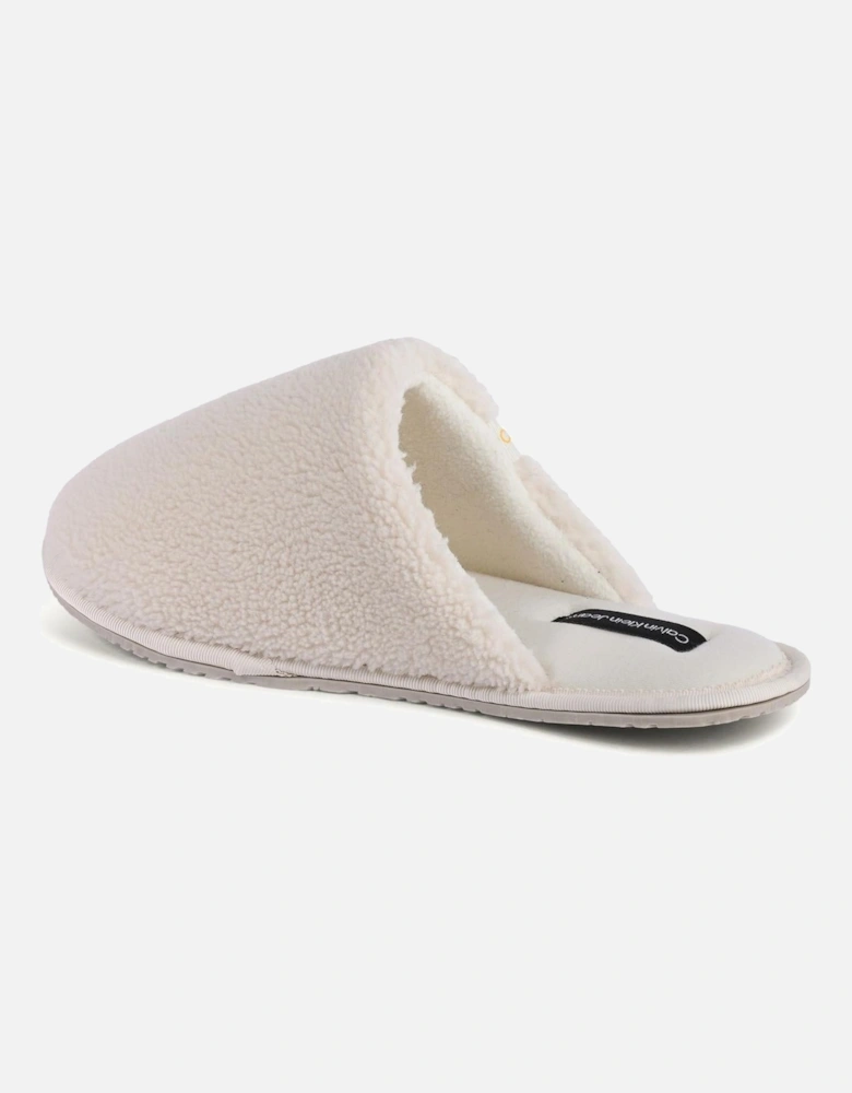Shearling Slippers Cozy Indoor Footwear