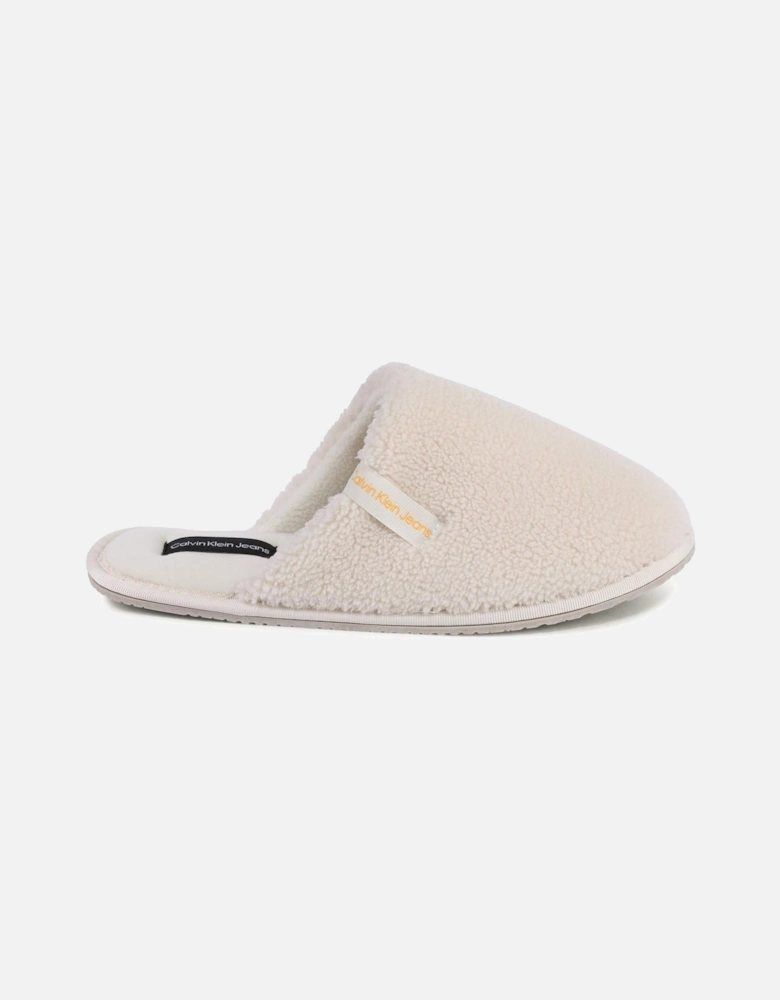 Shearling Slippers Cozy Indoor Footwear