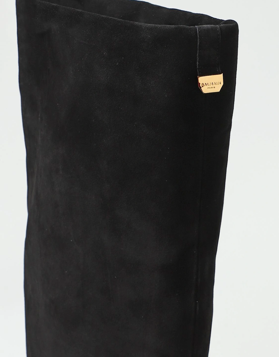 Suede KneeHigh Slouch Boots