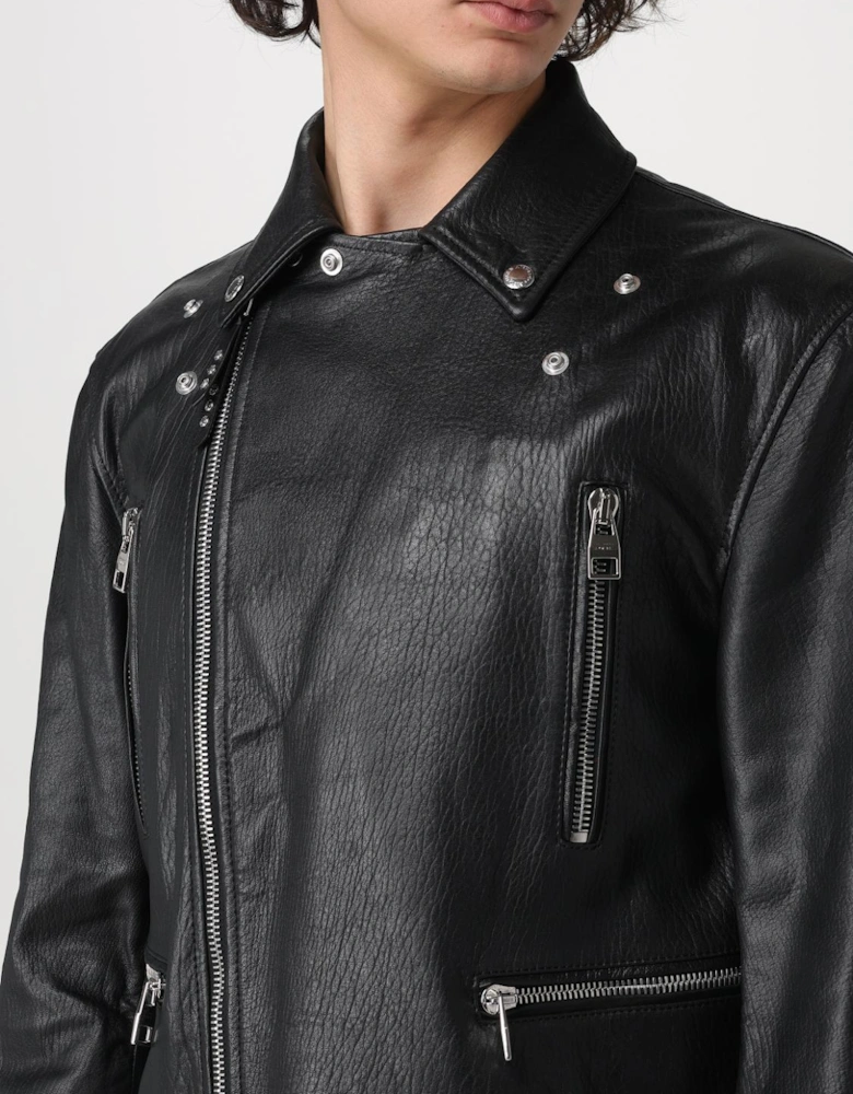 Cropped Biker Jacket 557683Q1A84 Lambskin Leather