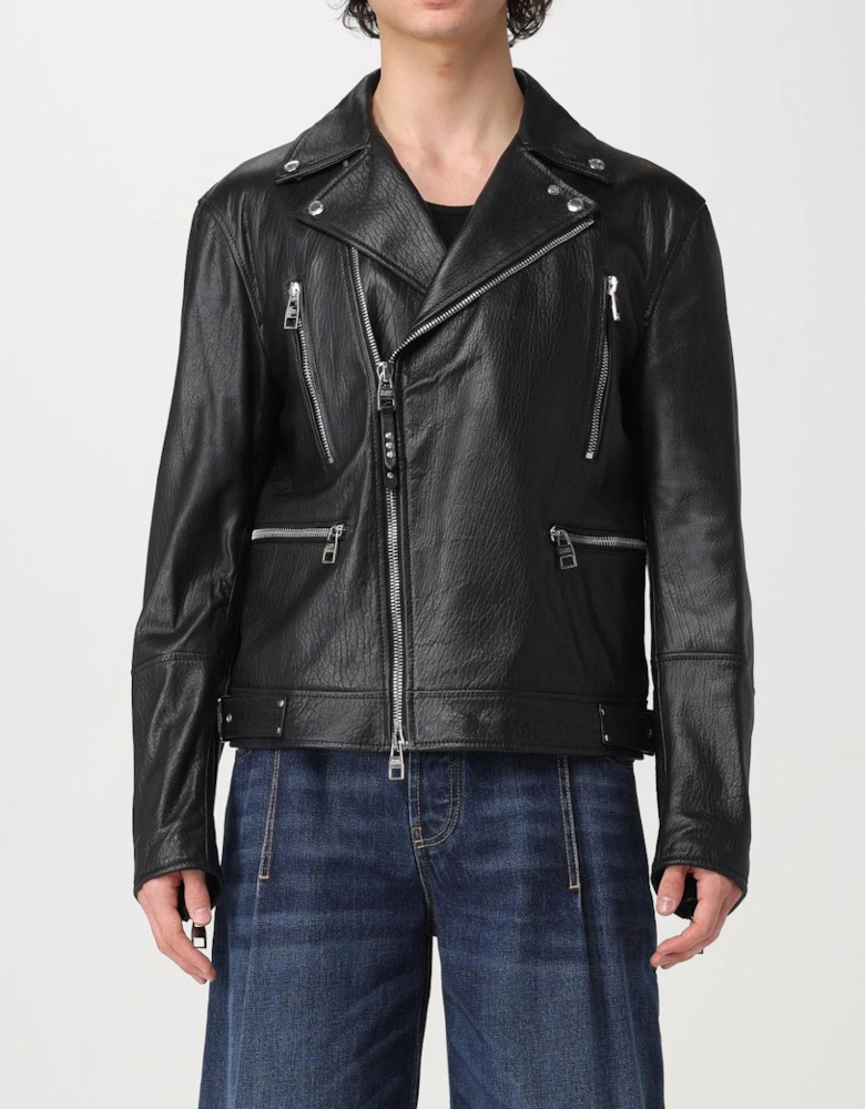 Cropped Biker Jacket 557683Q1A84 Lambskin Leather