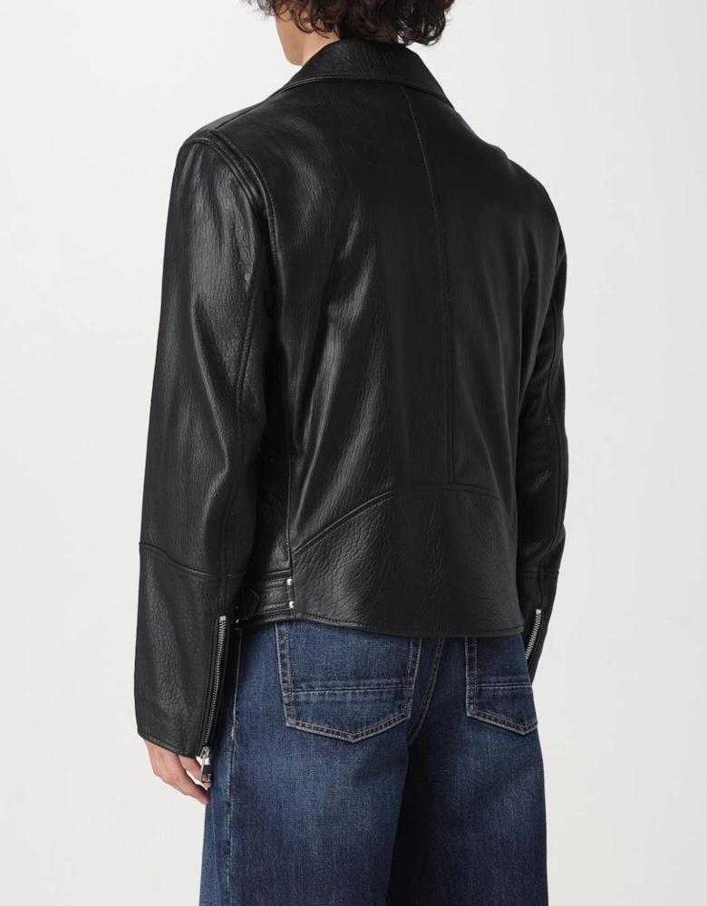 Cropped Biker Jacket 557683Q1A84 Lambskin Leather