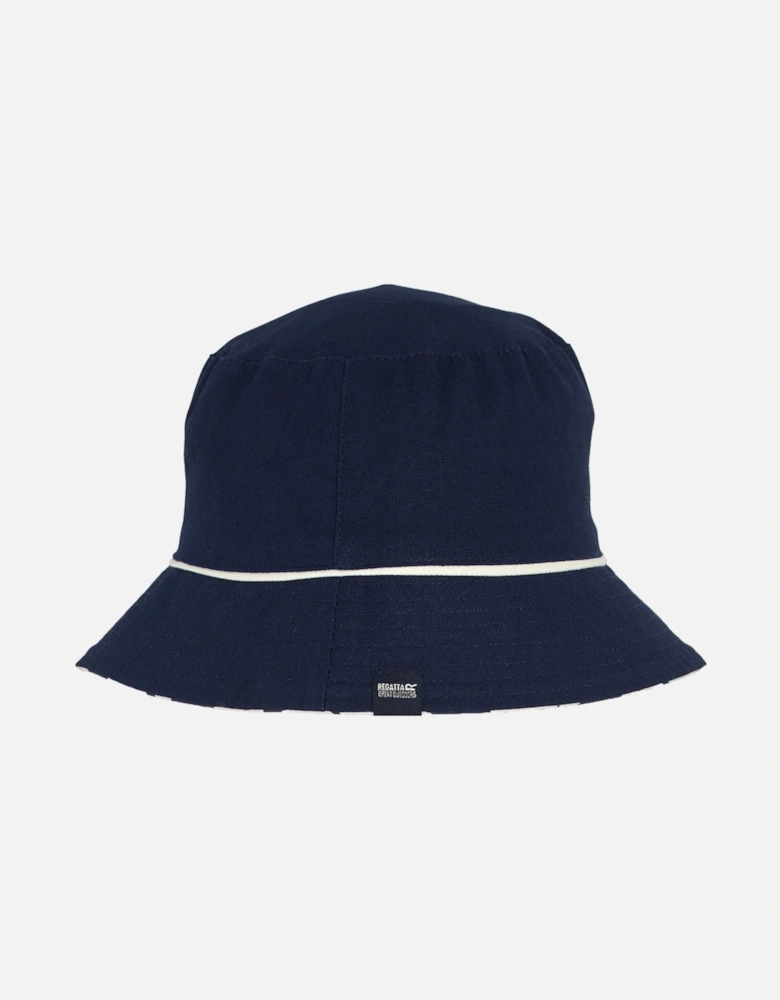Womens Reversible Cotton Bucket Hat