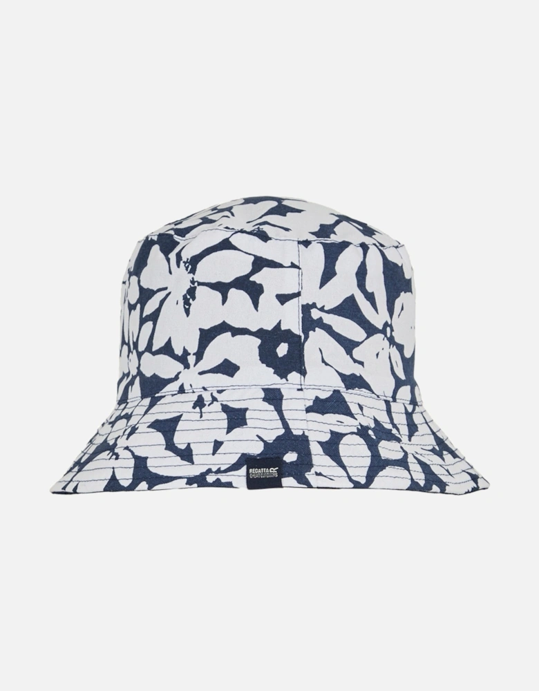 Womens Reversible Cotton Bucket Hat