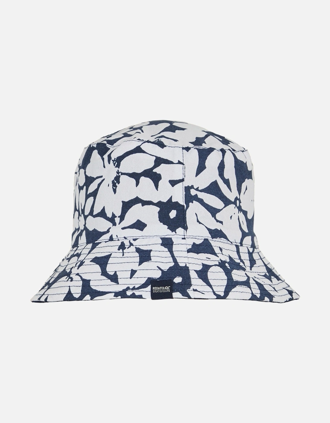 Womens Reversible Cotton Bucket Hat, 3 of 2