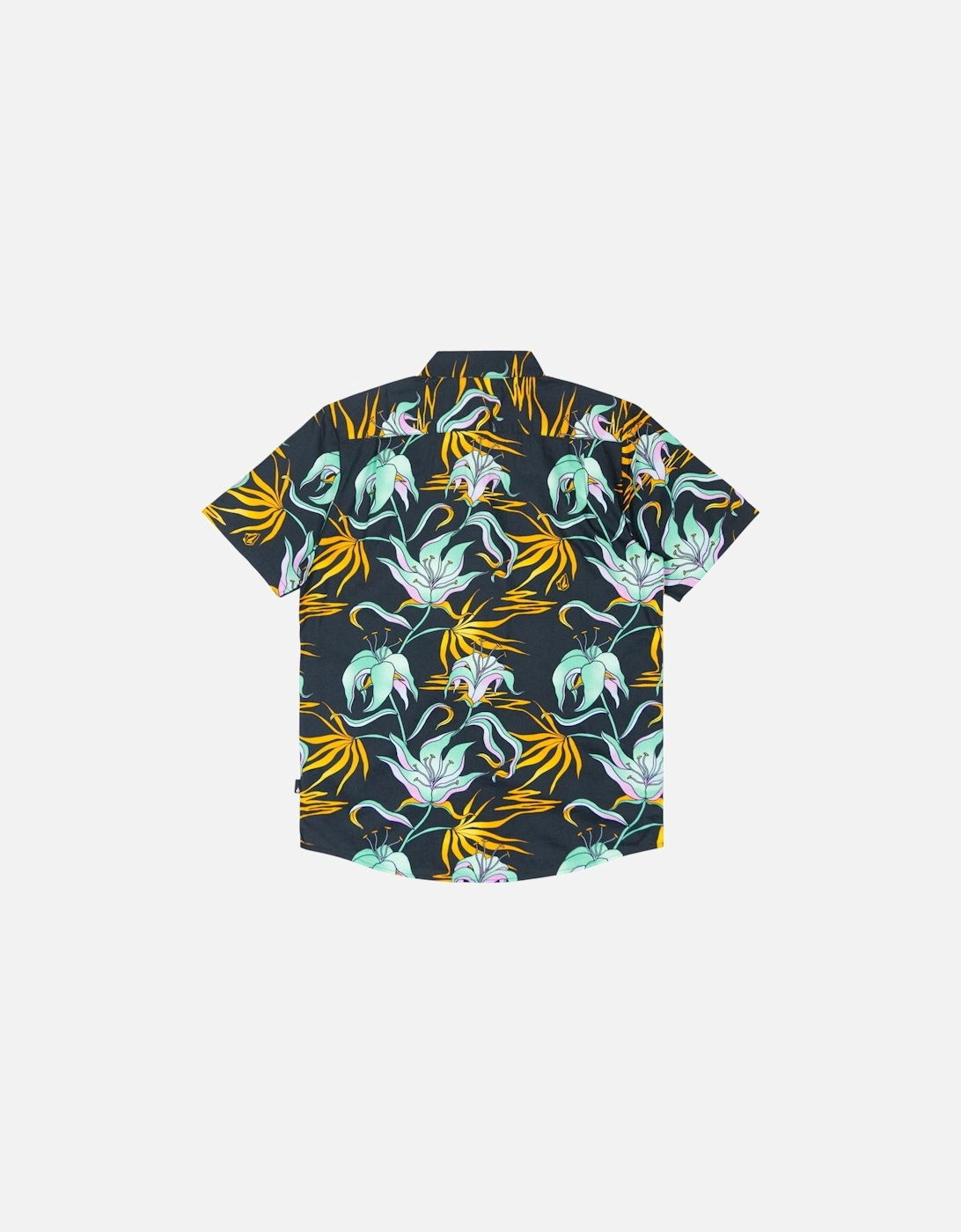 Brainmelter Floral Shirt - Black/Green