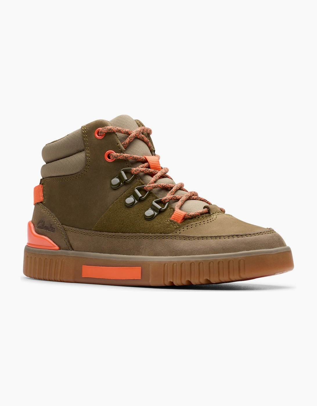 Clarks Boys Tan 'S Oslo Trail K Infant Boots  (Standard) 11.5/F Kids