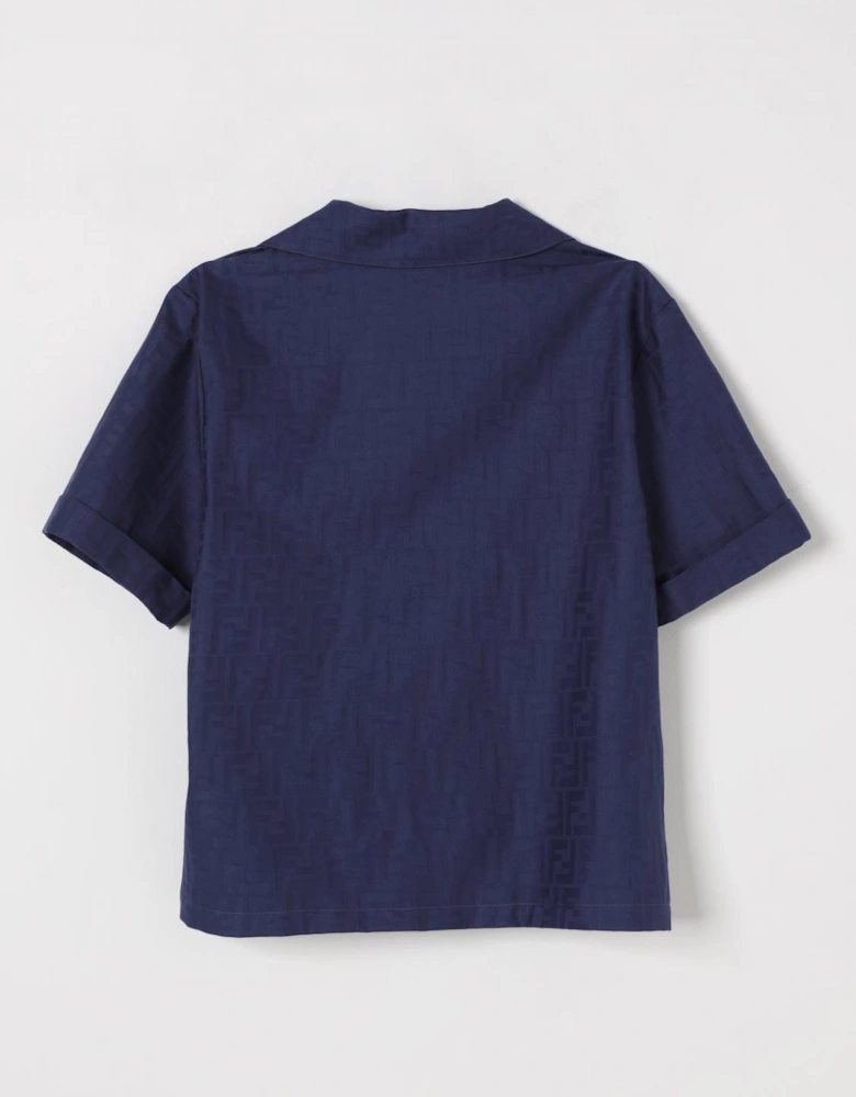 Short Sleeve Collared Shirt