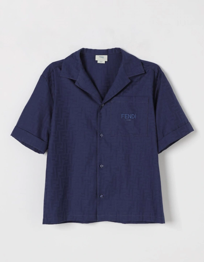 Short Sleeve Collared Shirt
