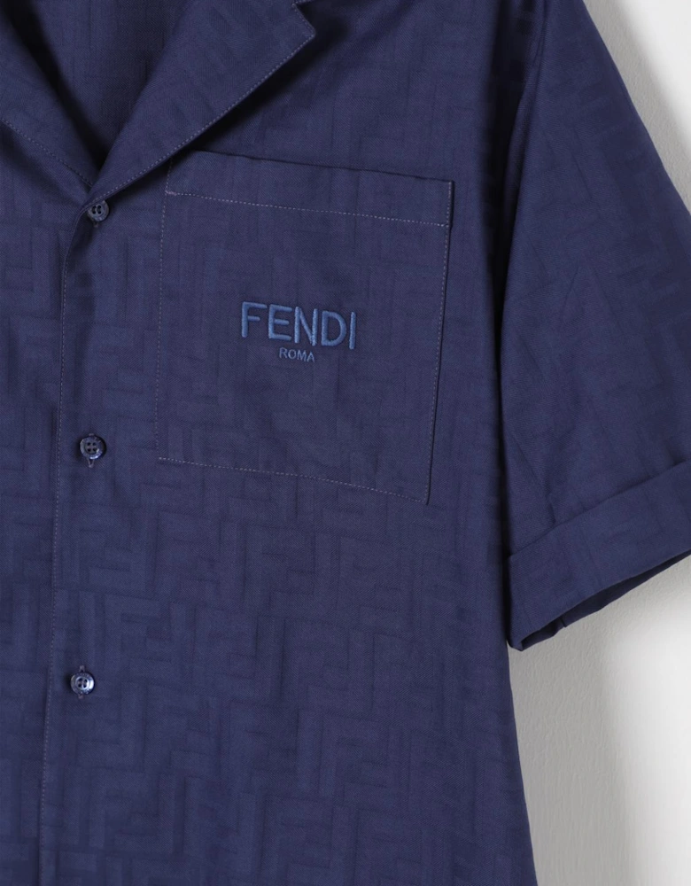 Short Sleeve Collared Shirt