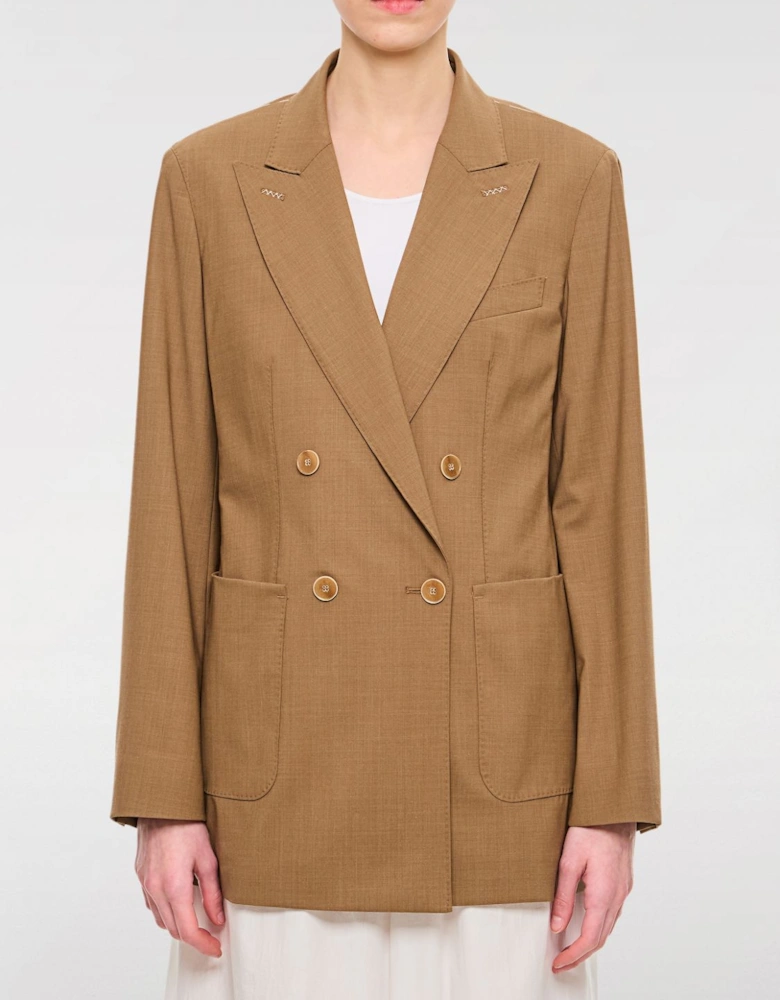 DoubleBreasted Blazer Relaxed Fit