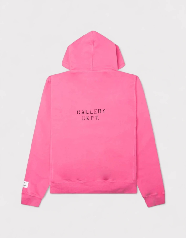 Gallery Dept. Dept Logo Hoodie Flo Pink