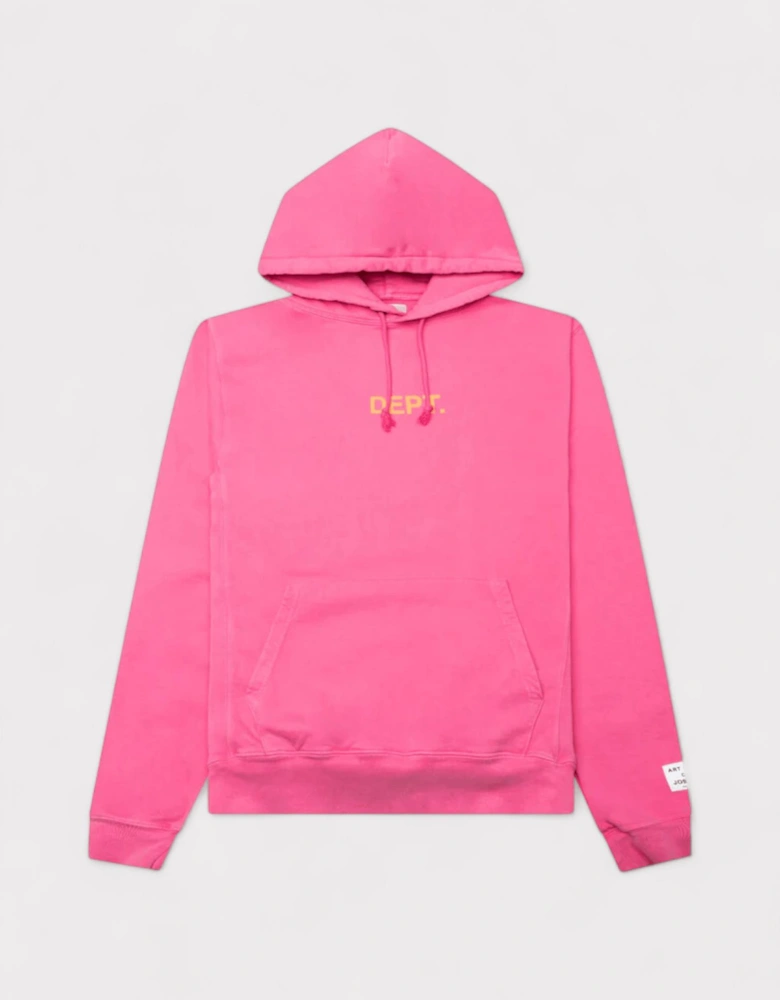 Gallery Dept. Dept Logo Hoodie Flo Pink