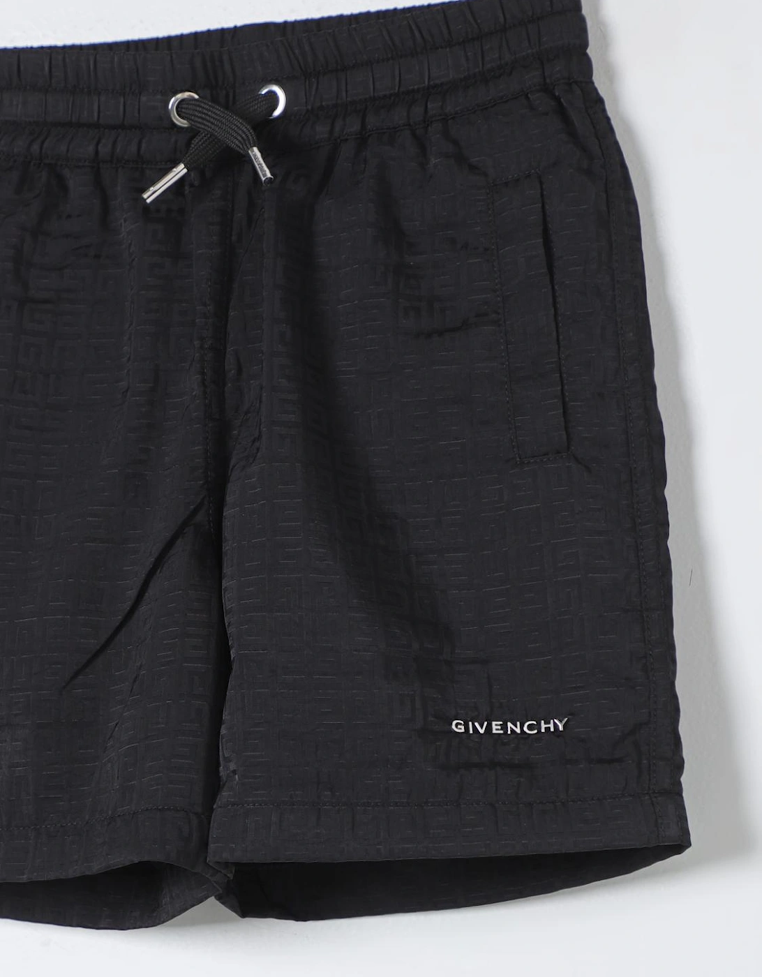 Kids Textured Swim Trunks