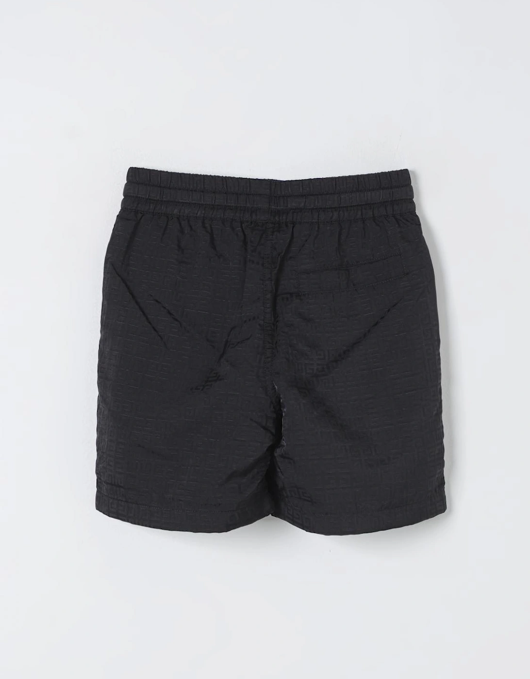 Kids Textured Swim Trunks