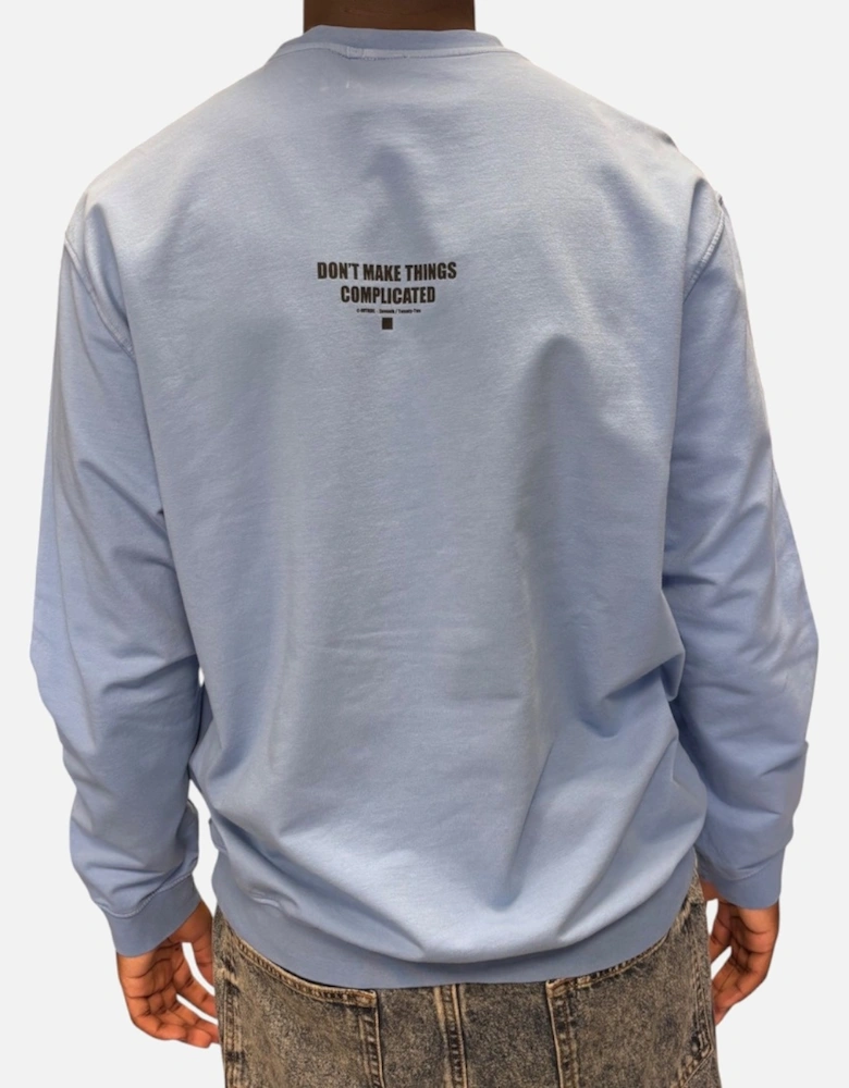 Small Logo Sweatshirt - Forever Blue