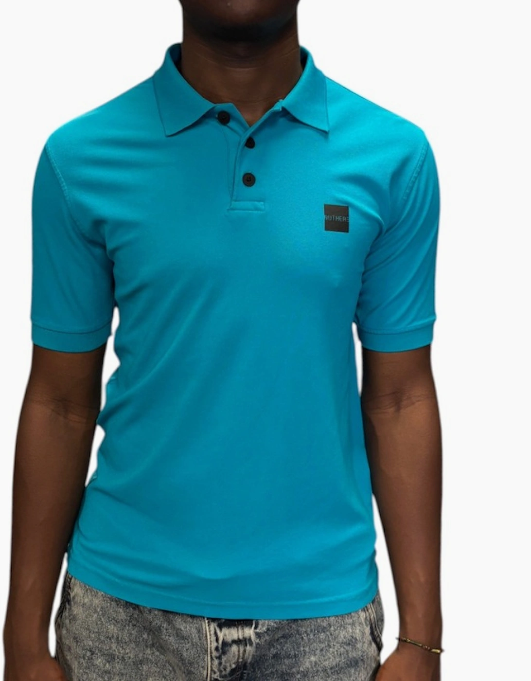 Outhere Men's Blue Polo Shirt - Capri Breeze  38 Medium