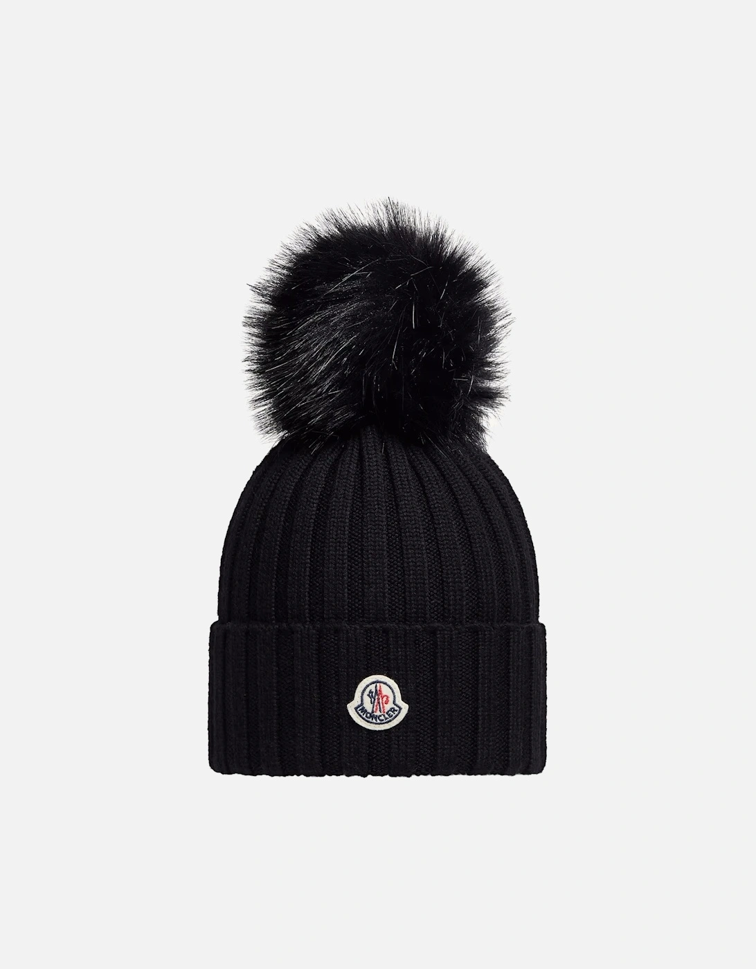 Womens Tonal Bobble Hat Black, 4 of 3