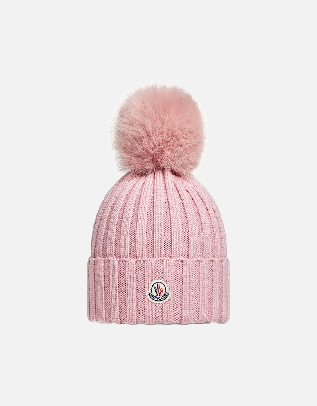 Womens Tonal Bobble Hat Pink, 4 of 3