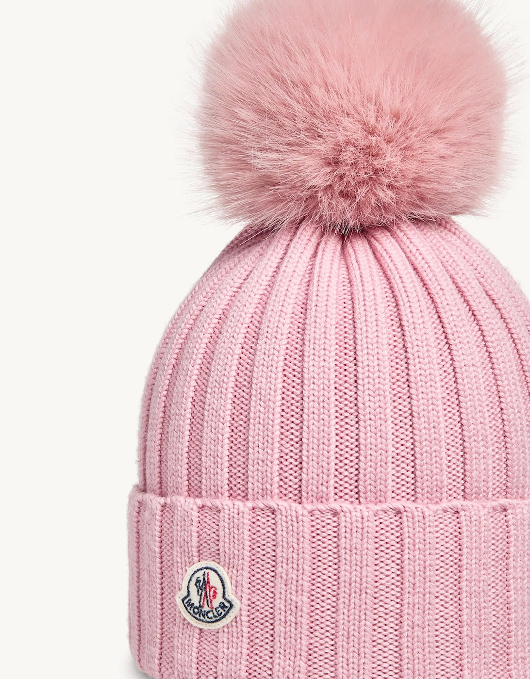 Womens Tonal Bobble Hat Pink
